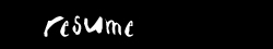 resume